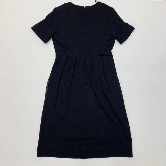 Calvin Klein Black Fit and Flare Dress Size 4 - Picture 6 of 11